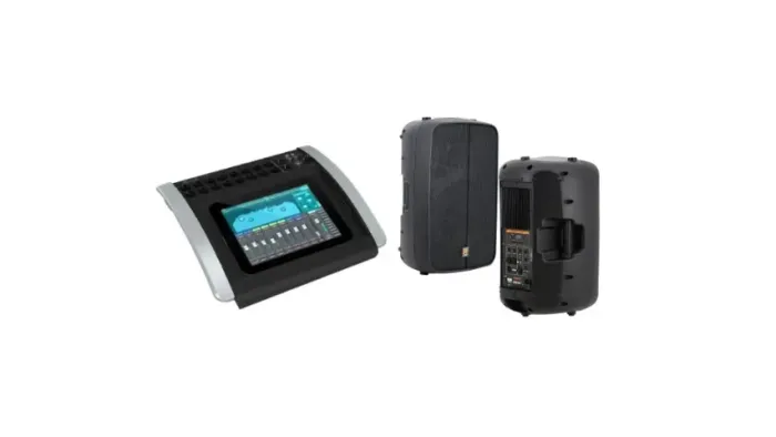 Mesa De Som 18 Canais Digital Behringer X Air X18 Ipad + Caixa Ativa Sr212m Bluetooth Tws