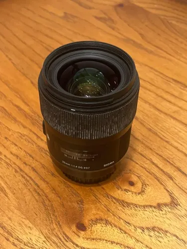 Lente 35mm f1.4 - sigma Art (Canon Mount EF)