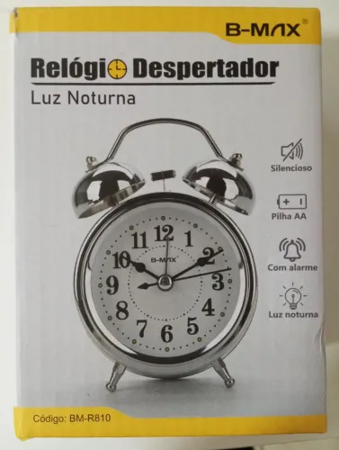Despertador modelo antigo