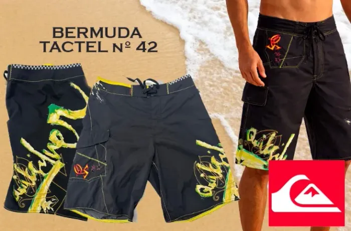 Bermuda Quiksilver 42 original nova