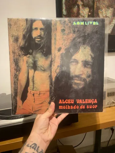LP Disco de Vinil - Alceu Valença Molhado de Suor (Três Selos Edição Esgotada)