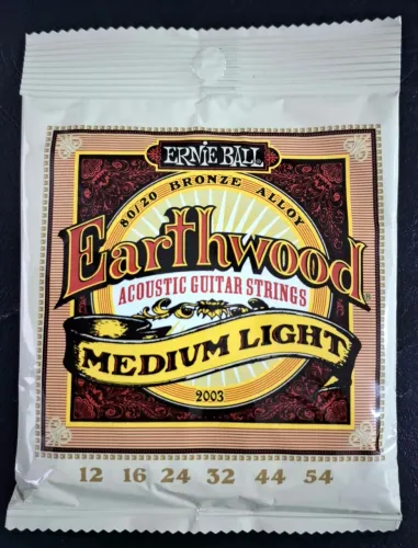 Encordamento Violão Aço Ernie Ball 012