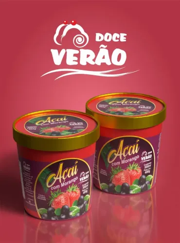 Sorveteria doce verão