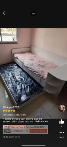 BICAMA COM ESCRIVANINHA POR R$200