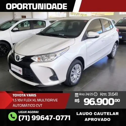 Toyota Yaris XL 1.5 Flex 16V 5P Aut. 2025