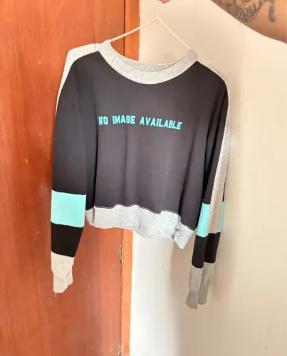 Moletom cropped gang G