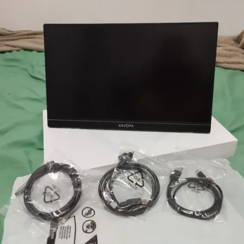 Monitor portátil arzopa 16 polegadas