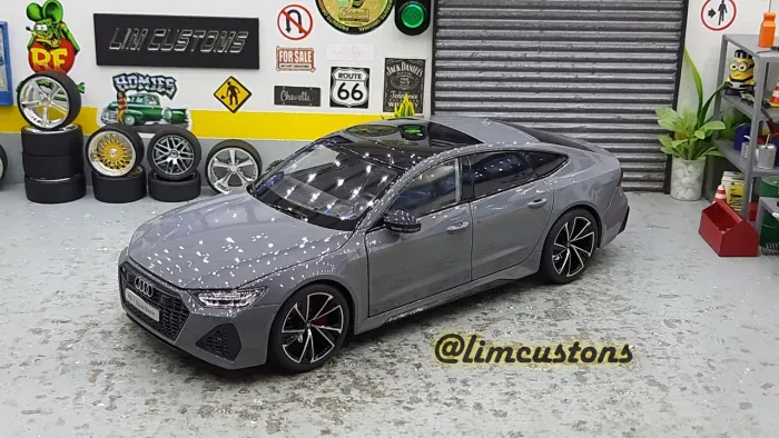 Miniatura Carrinho coleção-Audi Sportback RS7