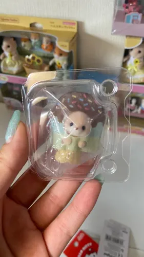 Sylvanian families - feneco com roupa de picolé 