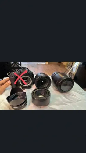 Canon SL3 nova zero+carregador+bateria
