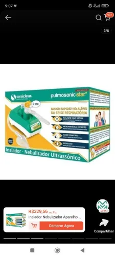 Nebulizador pulmosonic star
