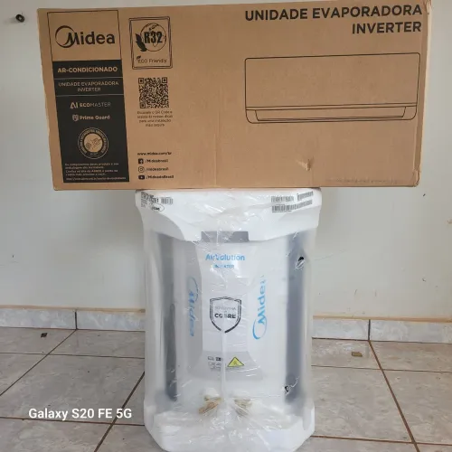 AR 12 mil btus NOVO NA CAIXA JA ENTREGO INSTALADO 