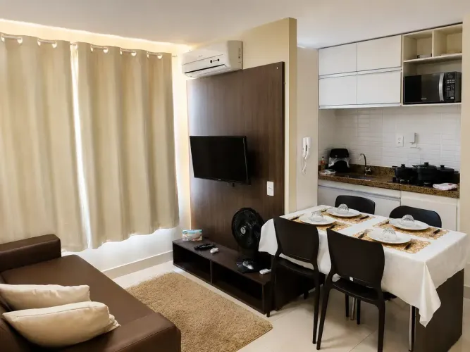 Locação de Apartamento Mobiliado a Beira-Mar do Cabo Branco - João Pessoa - PB