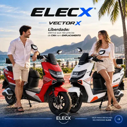 Autopropelido elétrico | Modelo VECTOR X | Marca ELECX