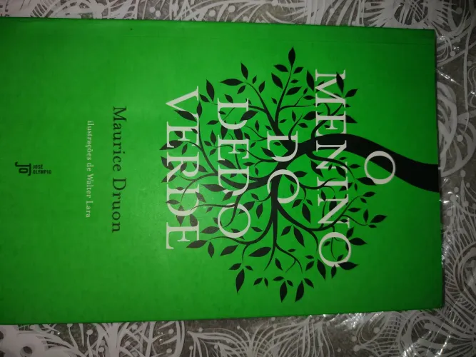 Livro O menino do dedo verde