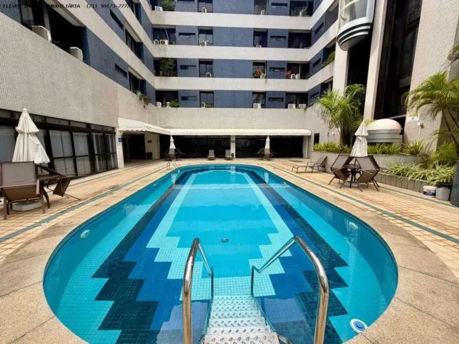OPORTUNIDADE: 1/4 EM ONDINA - RESIDENCE SERVICE NORTE SUL, COM UMA VAGA E INFRA. MOBILIADO
