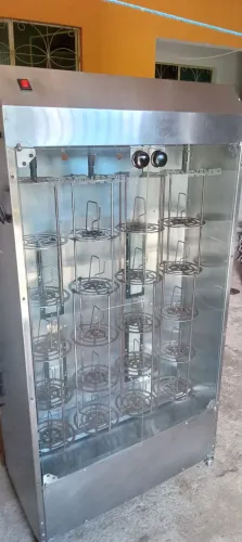 Forno Galeteiro vertical 20 frangos elétrico e a Gás