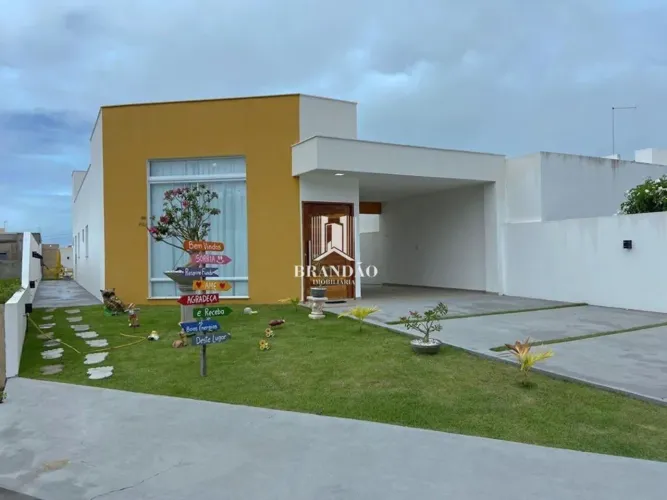 Casa 3 Quartos (1 Suíte) Condomínio Acquaville, Paripueira, Litoral Norte/AL