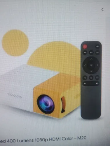 Mini projetor nunca usado 