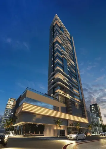 Apartamento Alto Padrão na Meia-Praia, Vista Mar, 3 Suítes, 2 Vagas