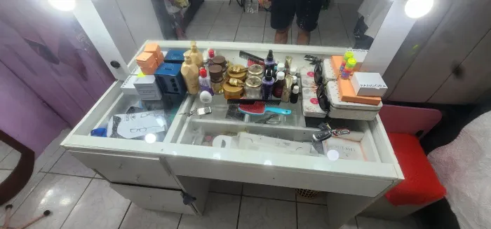 Camarim de maquiagem 