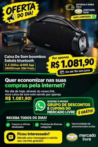 Sabala Dr-909 200w - LEIA O ANUNCIO