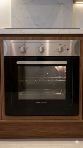 Forno de embutir Consul facilite inox - perfeito estado - oportunidade 