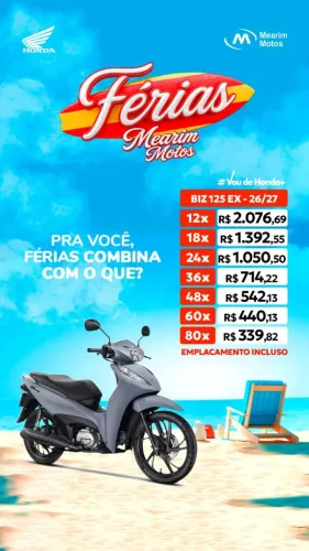 BIZ 125 EX MODELO 2027