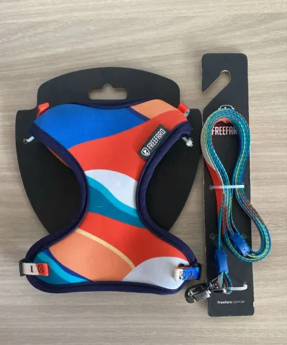 Kit Peitoral Air PP + Guia Arpoador PP Freefaro | Novo e Lacrado