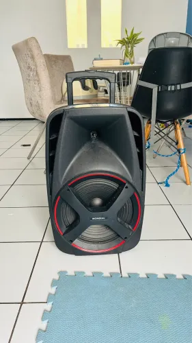 CAIXA AMPLIFICADA MONDIAL 550W RMS BLUETOOTH