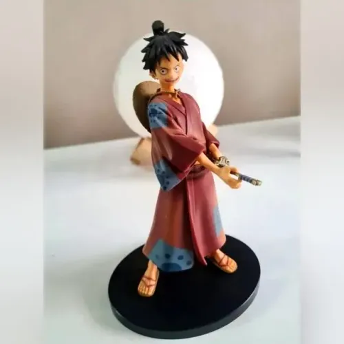 Action Figure Luffy One Piece DXF The Grandline Men - Wano