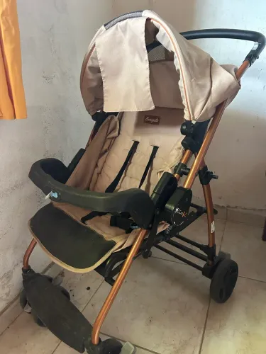 Travel System Burigotto Rio 2.0 Mon Amour - Preto | Excelente Estado