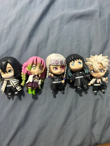 Bonecos mini figures demon slayer kimetsu no yaiba hashiras
