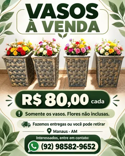 Vasos Para O Seu Jardim