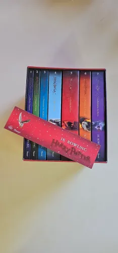 Box Harry Potter Completo (7 Livros) Rocco + Marcador Original