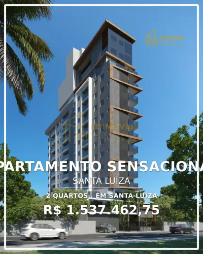 Venha Conhecer: Apartamento Garden com Área Gourmet em Santa Luíza!
