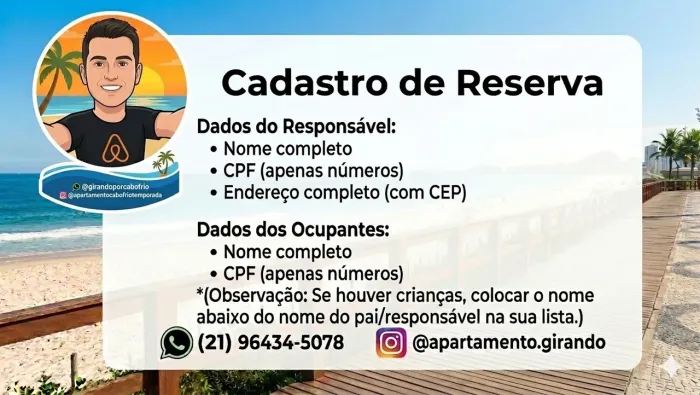 Apartamento do Girando em Cabo Frio