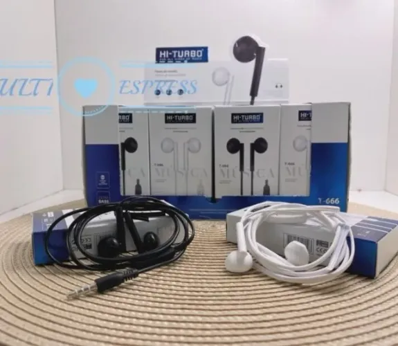 Caixa de fones de ouvido Estéreo HI-TURBO T-666 