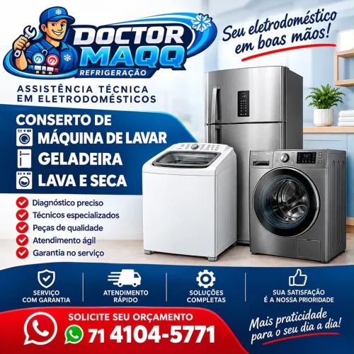 Conserto de lava e seca e Máquina de lavar !