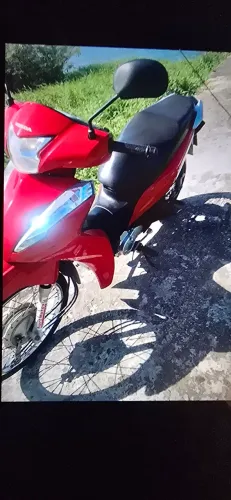 Biz 110 vermelho