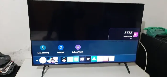 smart tv cristal 4k de 43pol. top completa e perfeita