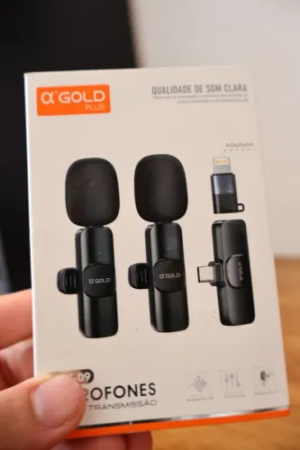 Microfones GOLD PLUS