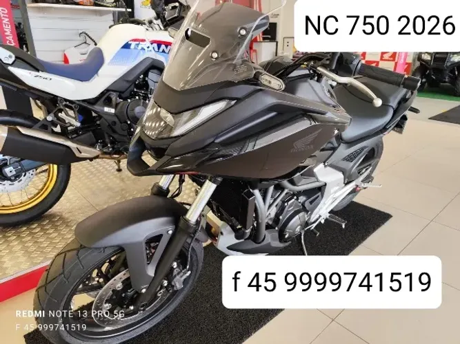 NOVA NC  750  x  2026 okm parcelo cartao  