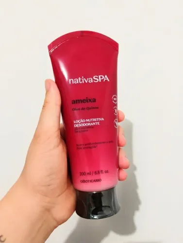 Hidratante corporal ameixa 200ml NativaSpa o boticario
