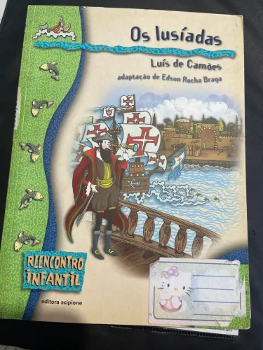 Livro os Lusíadas 