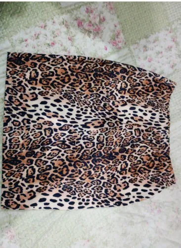 Saia estampada
