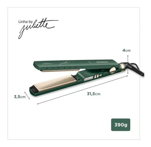 Prancha Juliette Verde
