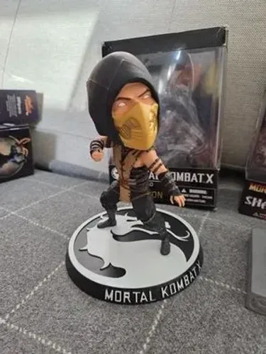 Action Figures Sub Zero e Scorpions Mortal Kombat Oficiais Mezco Toyz