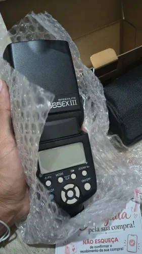 Flash Yongnuo YN565EX III TTL | Com Caixa e Case