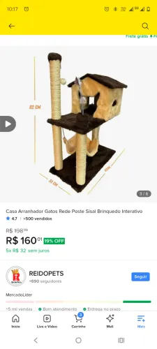 Casa arranhador para gatos